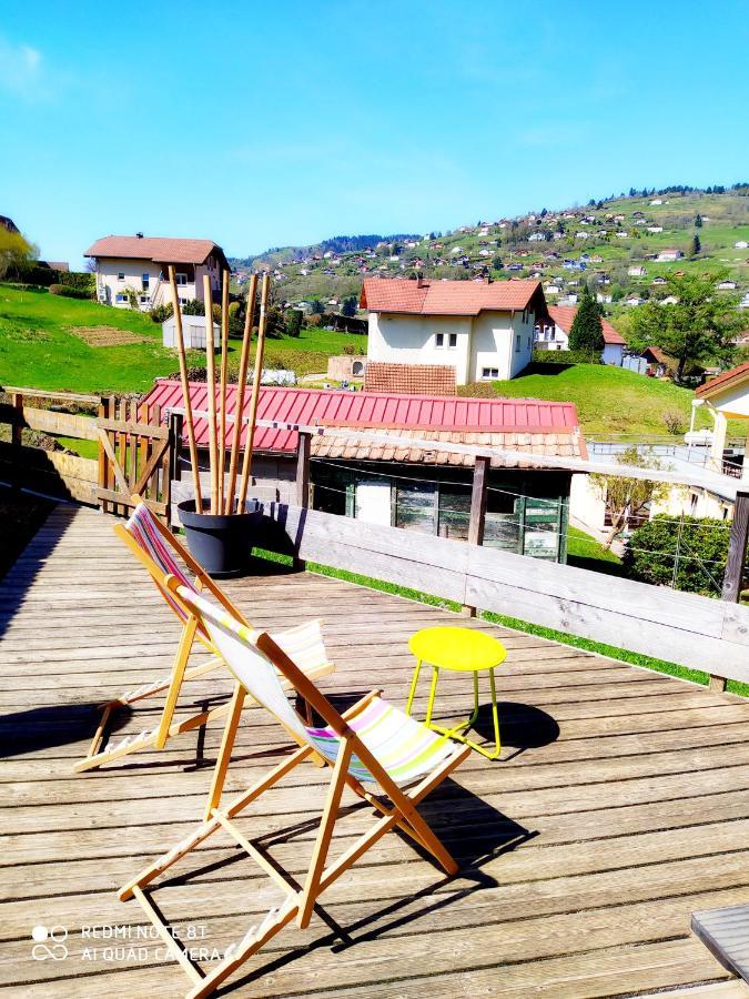Appartement Maison Vosgienne La Bresse Centre المظهر الخارجي الصورة
